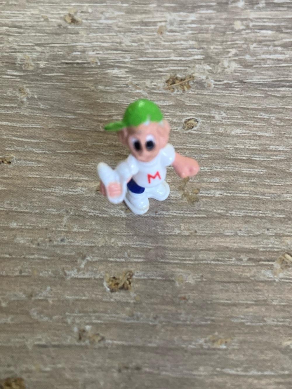 Vintage 1992 Mighty Max Green Cap Slingshot Bluebird